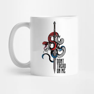 Dont Tread on Me - Red White & Blue Mug